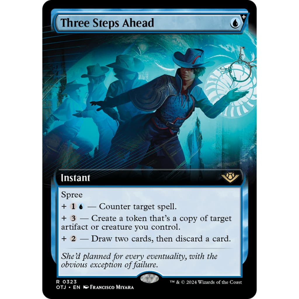 Three Steps Ahead (OTJ-323): (Extended Art) - Single