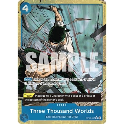 Three Thousand Worlds (Alternate Art) OP03-057 R Premium