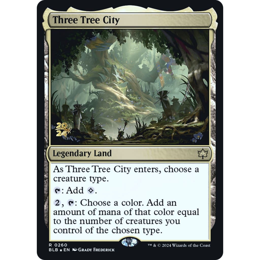 Three Tree City (PRE-260S) Foil - Single