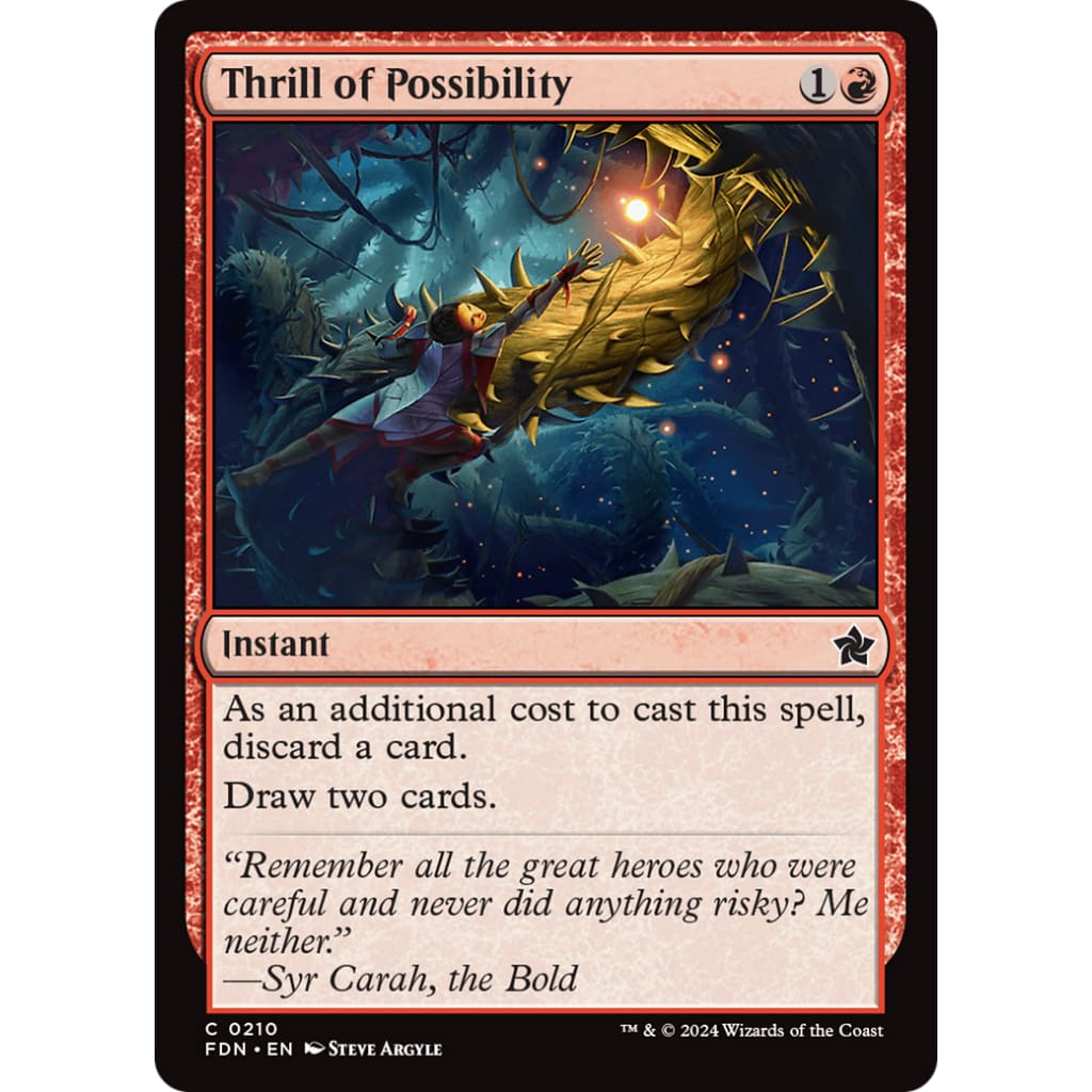 Thrill of Possibility (FDN-210) - Single