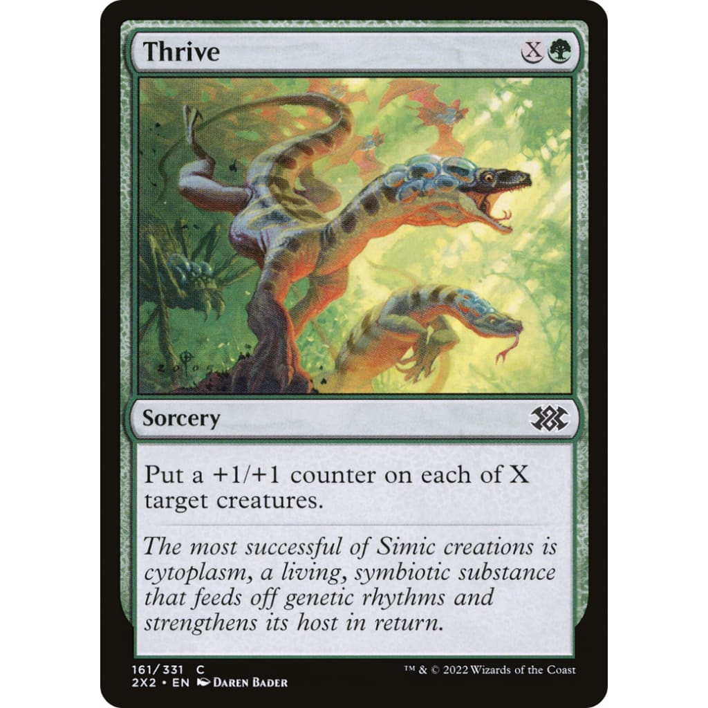Thrive (2X2-161) Foil - Single