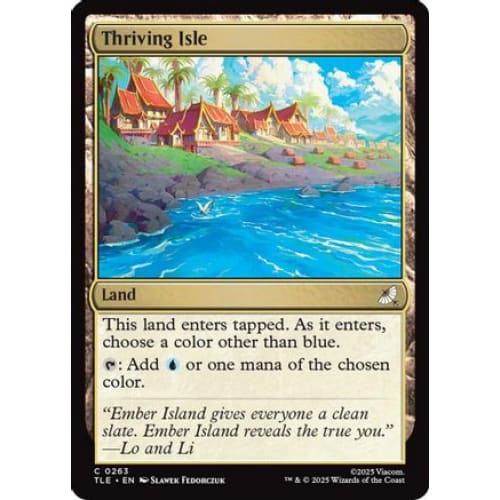 Thriving Isle (TLE-263) Foil - Single