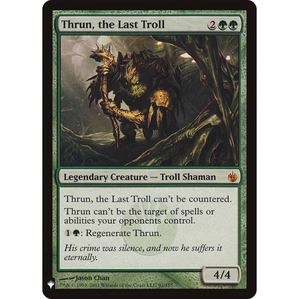Thrun the Last Troll (MB1-1358) - Single