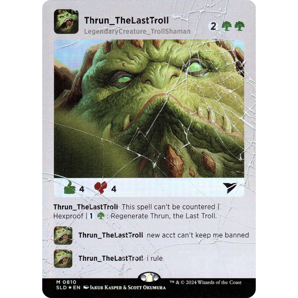 Thrun the Last Troll (SLD-810) - Single