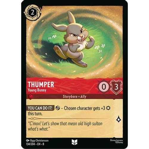 Thumper - Young Bunny (134/204) - Reign of Jafar - Single
