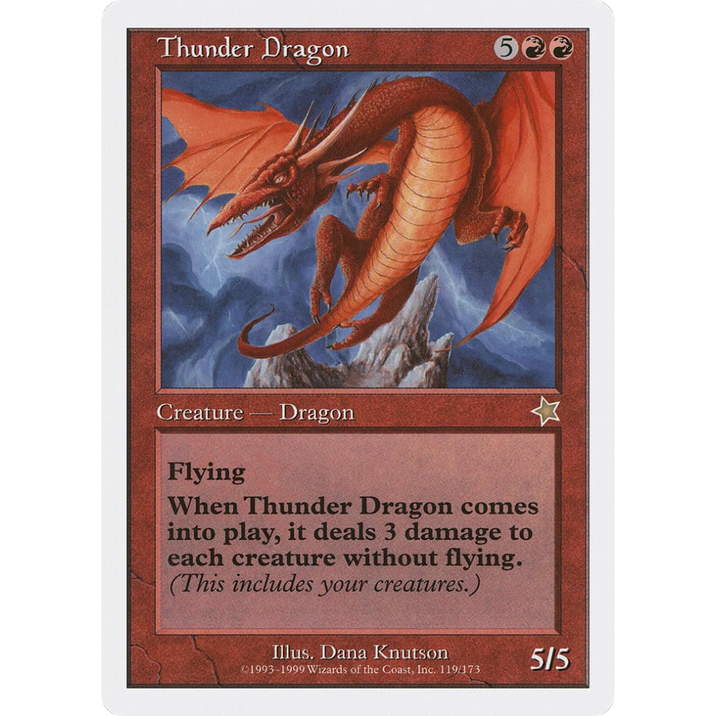 Thunder Dragon (S99-119) - Single