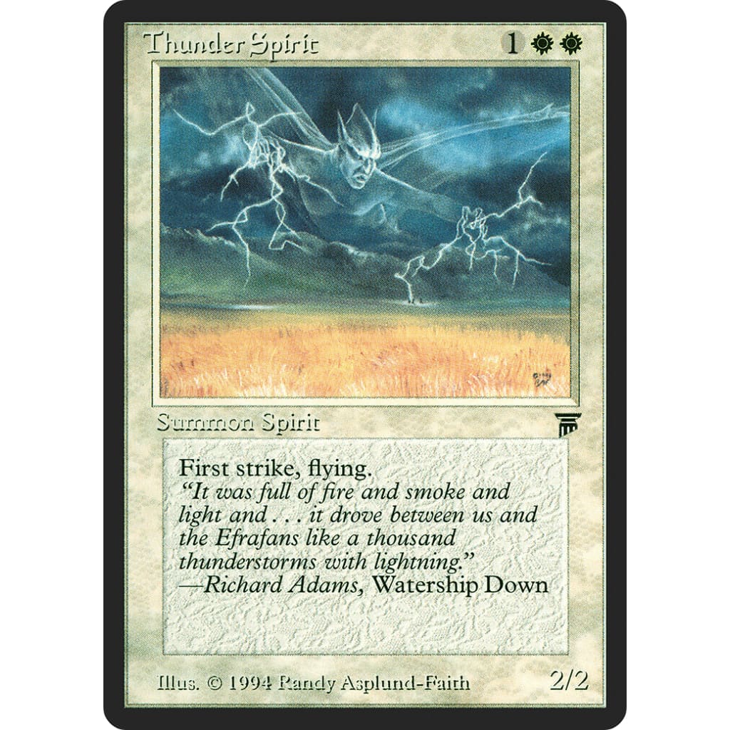 Thunder Spirit (LEG-039) - Single