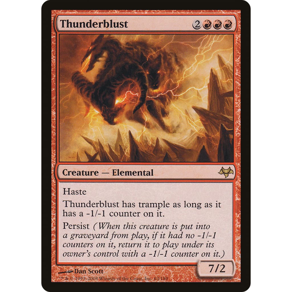 Thunderblust (EVE-063) - Single
