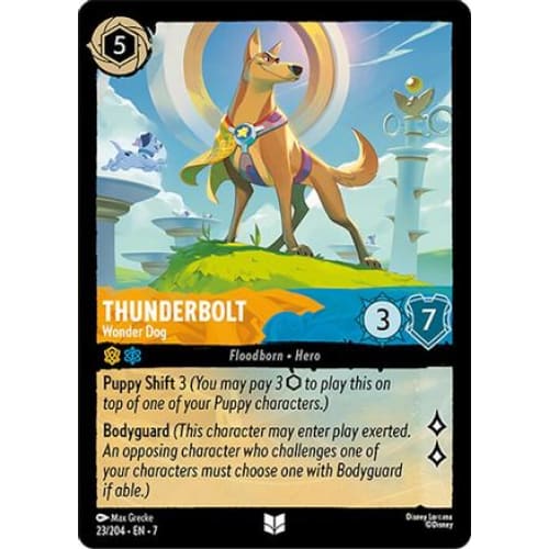 Thunderbolt - Wonder Dog (23/204) - Archazias Island Cold