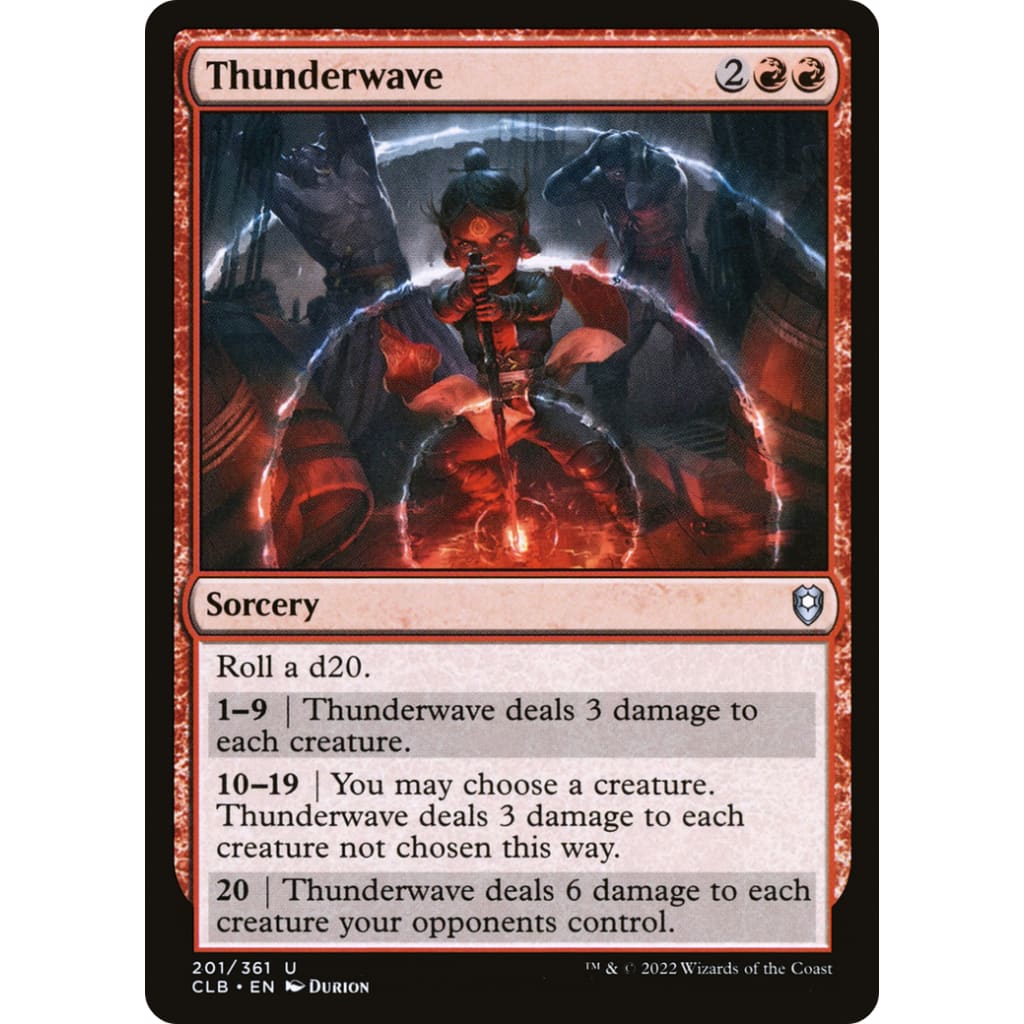 Thunderwave (CLB-201) - Single