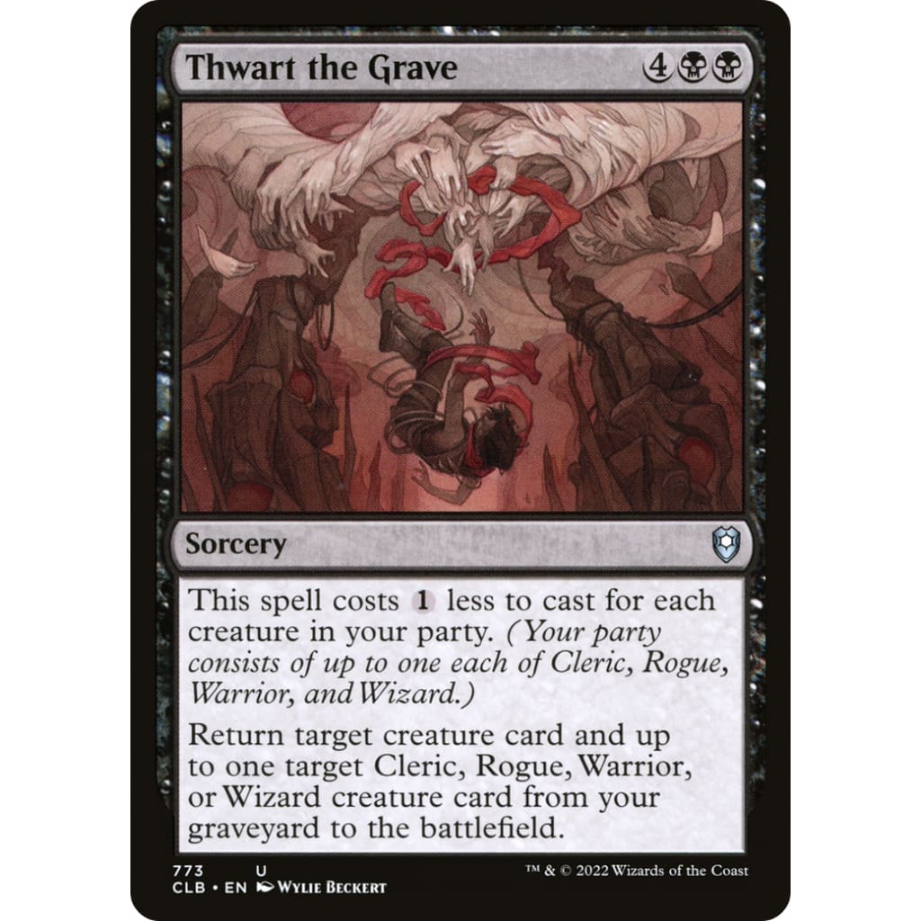 Thwart the Grave (CLB-773) - Single