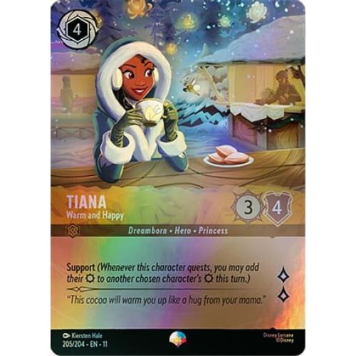 Tiana - Warm and Happy (Epic) (205/204) - Winterspell