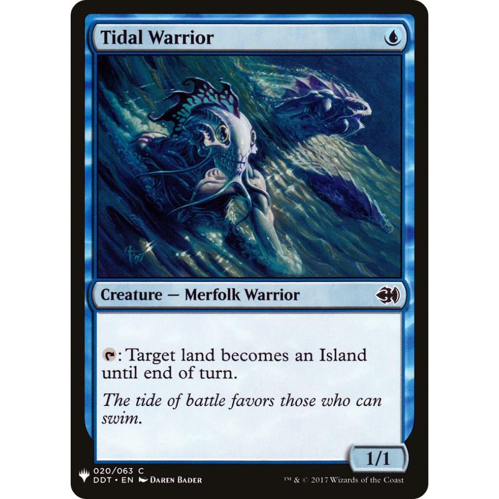 Tidal Warrior (PLST-DDT-20) - Single