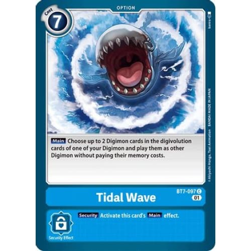Tidal Wave - BT7-097 - Common - Single