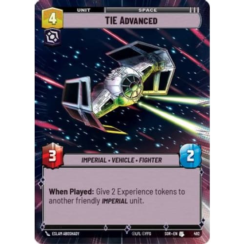 TIE Advanced (Hyperspace) (492) - Spark of Rebellion
