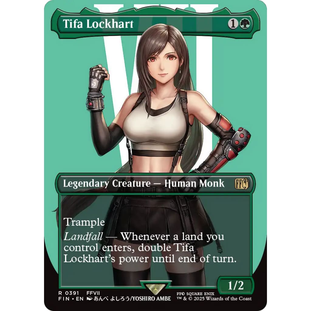 Tifa Lockhart (FIN-391) (Borderless) Foil - Single