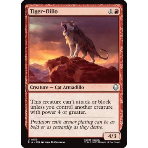Tiger-Dillo (TLA-155) - Single