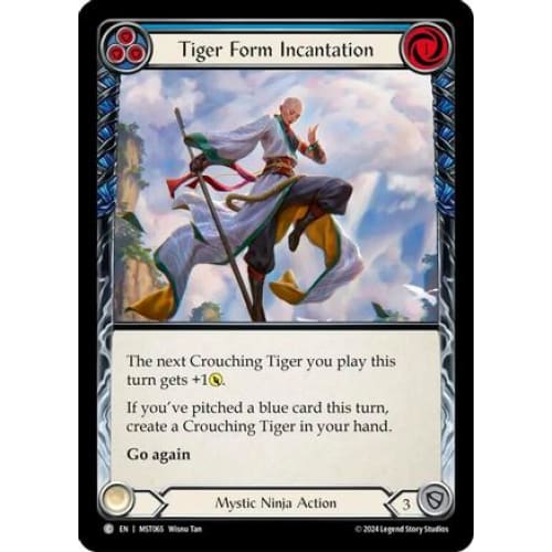 Tiger Form Incantation (Blue) (PART THE MISTVEIL) Rainbow