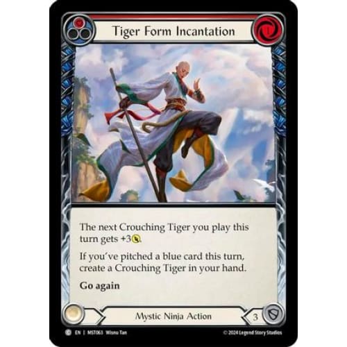 Tiger Form Incantation (Red) (PART THE MISTVEIL) - Single