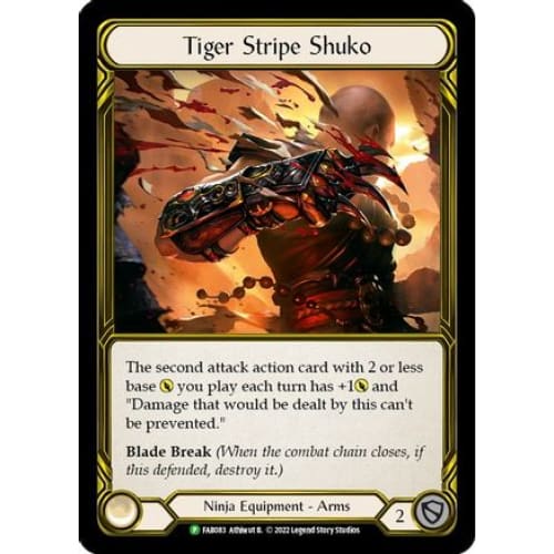 Tiger Stripe Shuko (Golden) - FAB083 (FLESH AND BLOOD:
