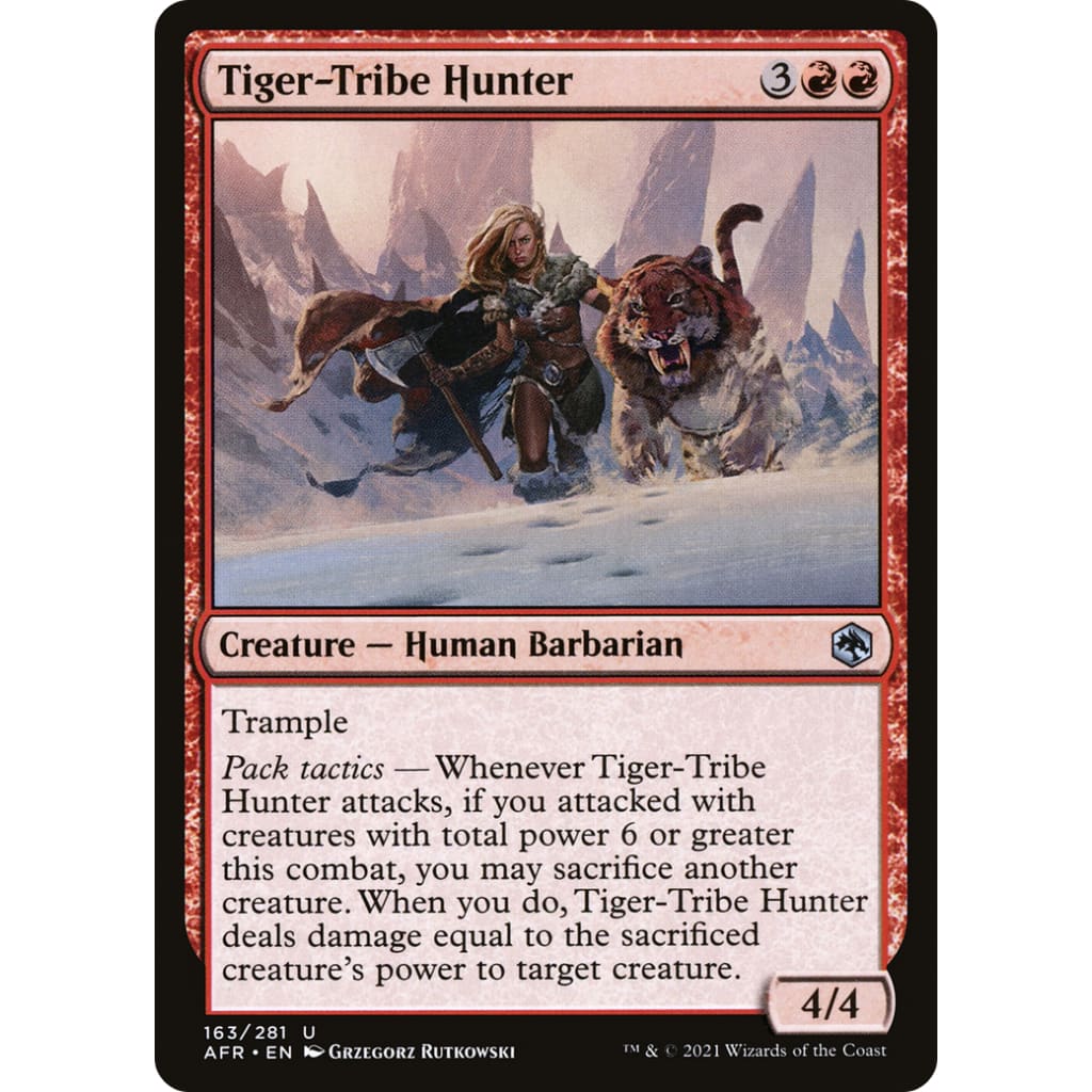 Tiger-Tribe Hunter (AFR-163) - Single