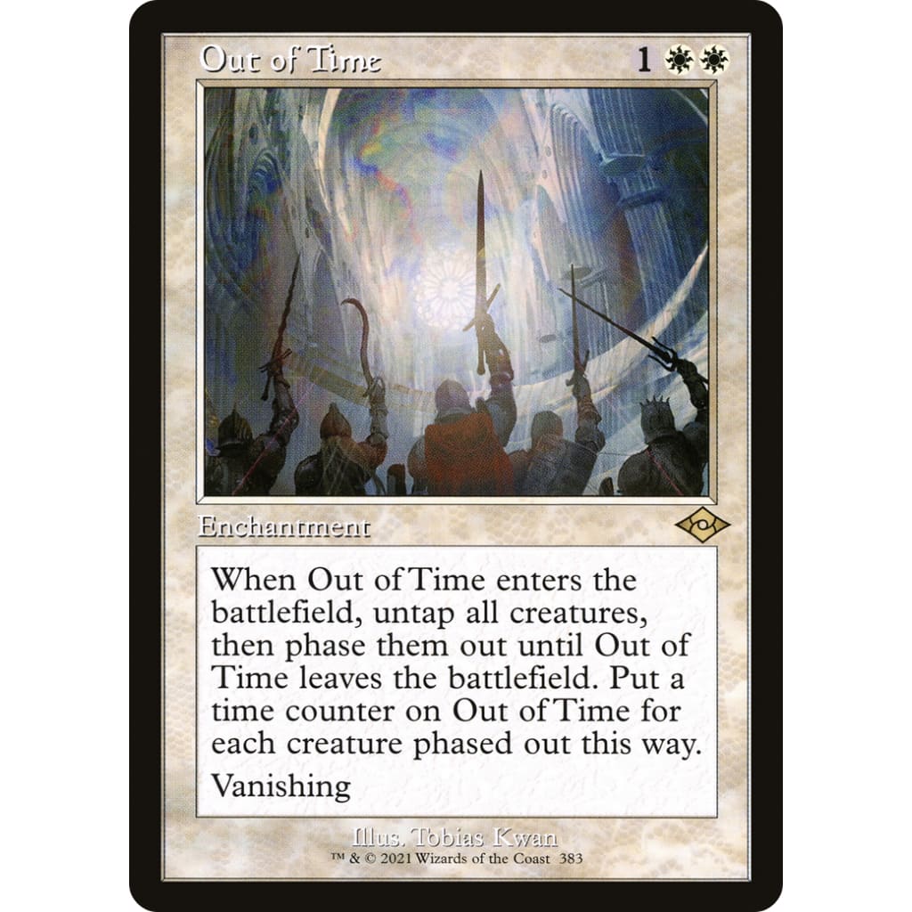Out of Time (MH2-383) Etched Foil - Single