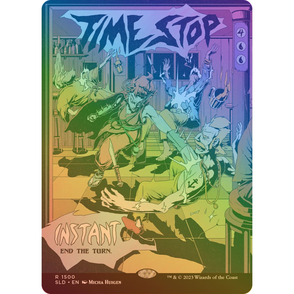 Time Stop (SLD-1500★) (Borderless) Foil - Single