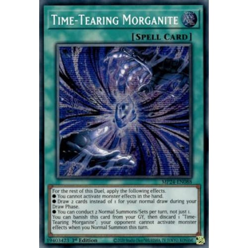 Time-Tearing Morganite - MP24-EN088 Prismatic Secret Rare