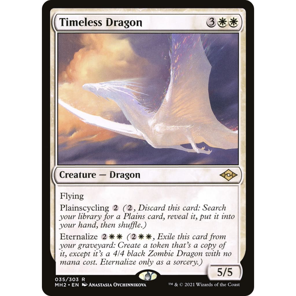 Timeless Dragon (MH2-035) Foil - Single