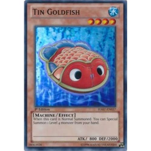 Tin Goldfish (HA07-EN037) Super Rare 1st Edition - Single