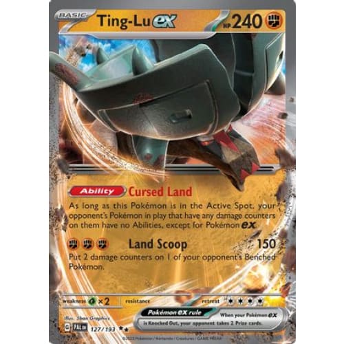 Ting-Lu ex (127) Double Rare Holofoil - Single