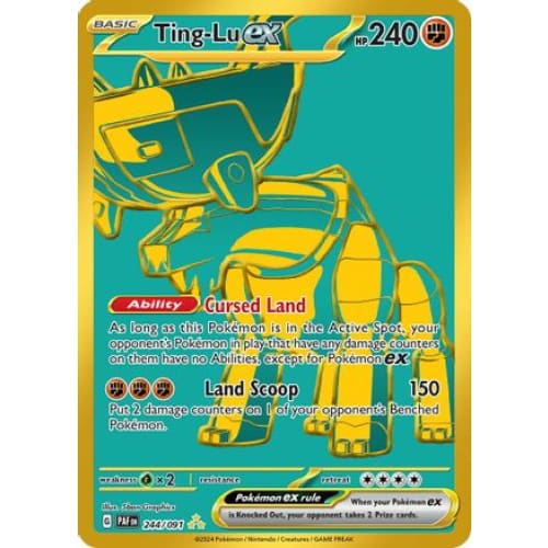 Ting-Lu ex (244) Hyper Rare Holofoil - Single