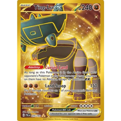 Ting-Lu ex - 275/193 (275) Hyper Rare Holofoil - Single