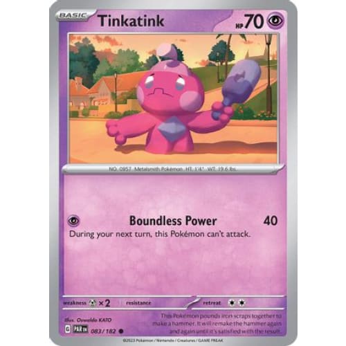 Tinkatink - 083/182 (83) Common Reverse Holofoil - Single
