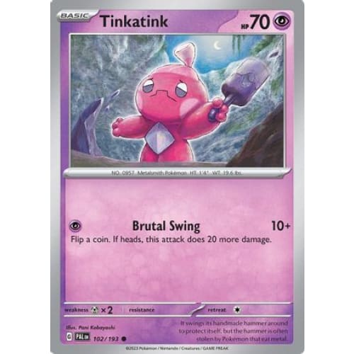 Tinkatink - 102/193 (102) Common - Single