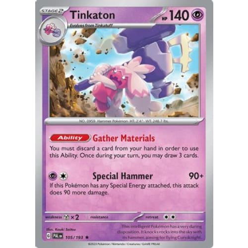 Tinkaton (105) Rare Classic Holofoil - Single