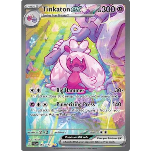 Tinkaton ex - 262/193 (262) Special Illustration Rare