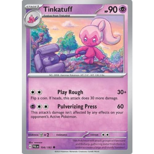 Tinkatuff - 104/193 (104) Uncommon - Single