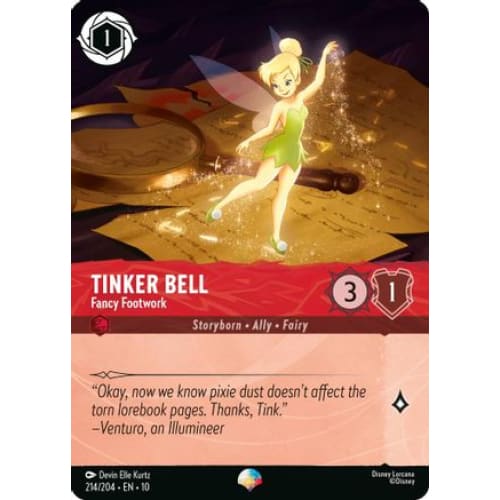 Tinker Bell - Fancy Footwork (Epic) (214/204) - Whispers