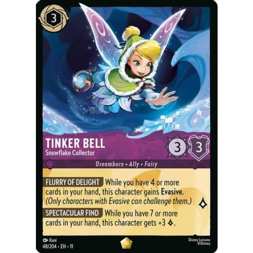 Tinker Bell - Snowflake Collector (48/204) - Winterspell