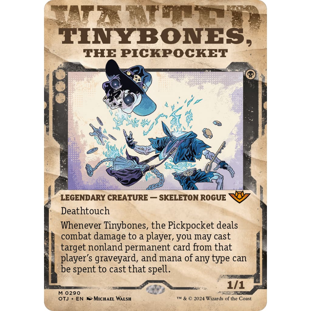 Tinybones the Pickpocket (OTJ-290): (Showcase) (Borderless)