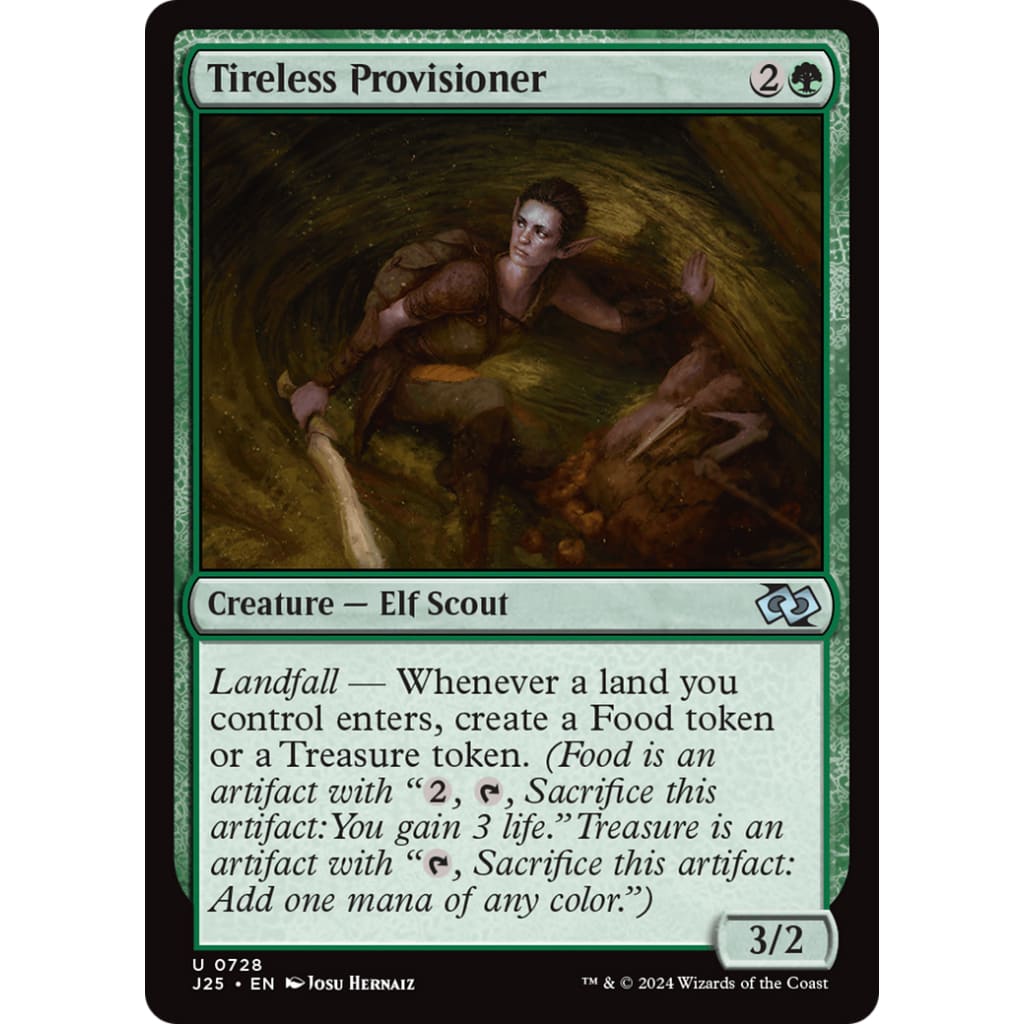 Tireless Provisioner (J25-728) - Single