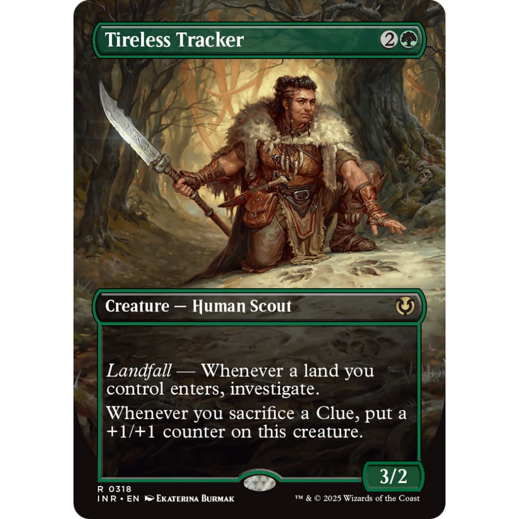 Tireless Tracker (Borderless) (INR-318) - Single