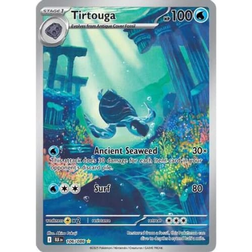 Tirtouga - 106/086 (106) Illustration Rare Holofoil - Single