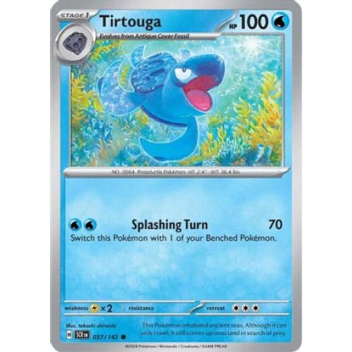 Tirtouga (37) Common Reverse Holofoil - Single