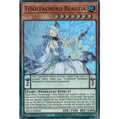 TiSolfachord Beautia (ANGU-EN020) Ultra Rare - Single