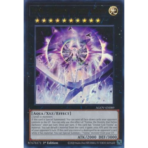 Tistina the Divinity that Defies Darkness - AGOV-EN089