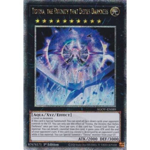 Tistina the Divinity that Defies Darkness (Quarter Century