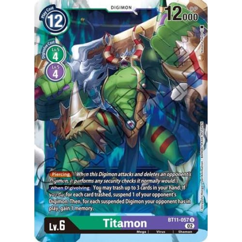 Titamon - BT11-057 - Uncommon - Single