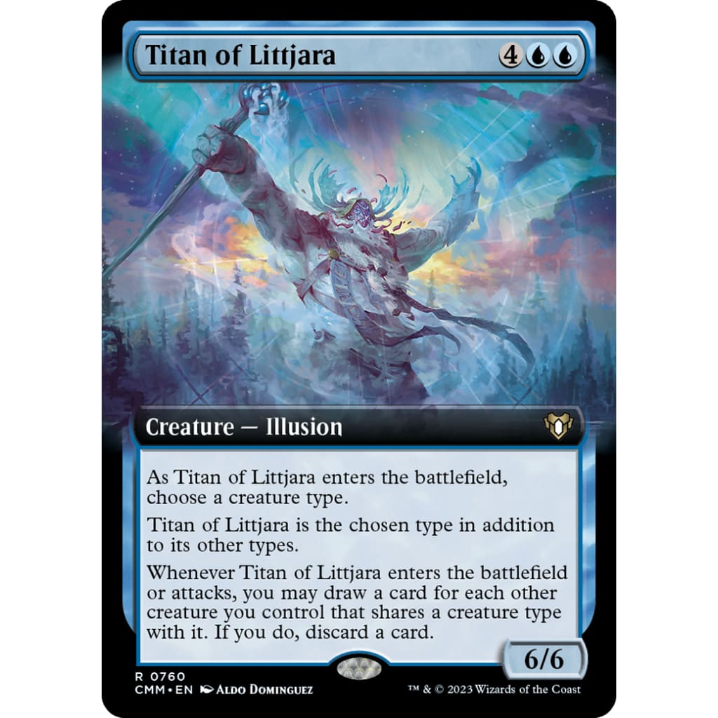 Titan of Littjara (CMM-760): (Extended Art) - Single
